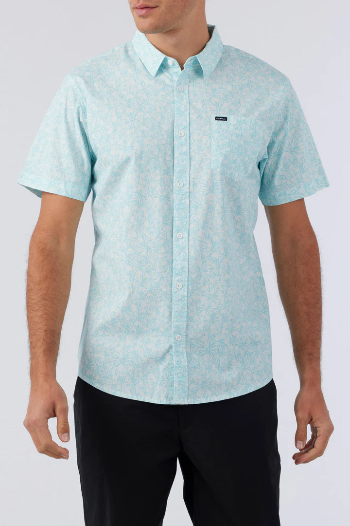 QUIVER STRETCH MODERN SHIRT - SKY
