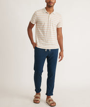Load image into Gallery viewer, Short Sleeve Heavy Slub Stripe Polo
