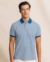 Load image into Gallery viewer, M SS Skipjack Stripe Polo
