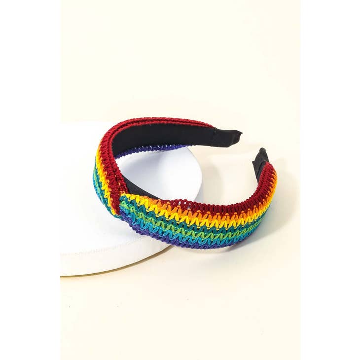 ZigZag Rainbow Headband