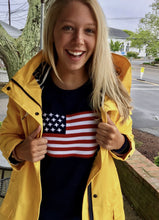Load image into Gallery viewer, W Flag Sweater - Navy
