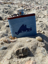 Load image into Gallery viewer, Needlepoint Island Flask
