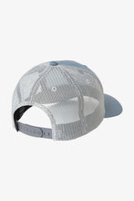 Load image into Gallery viewer, HEADQUARTERS TRUCKER HAT - GREY BLUE
