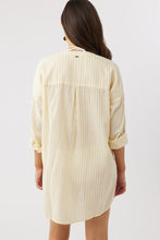 Load image into Gallery viewer, BELIZIN STRIPE COVER-UP - SAHARA SUN
