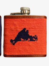 Load image into Gallery viewer, Needlepoint Island Flask
