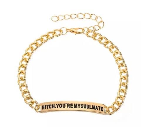Euphoria Bar Bracelet, Best Friend