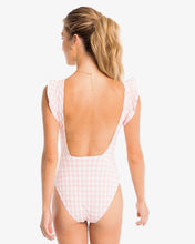 Load image into Gallery viewer, Gingham Ruffle One Piece
