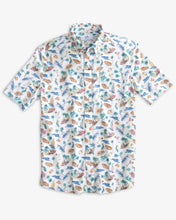 Load image into Gallery viewer, Poolside Print Intercoastal Short Sleeve Button Down
