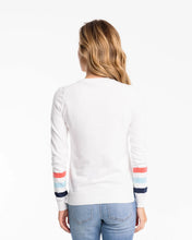 Load image into Gallery viewer, Sleeve Stripe Fireside Sweater
