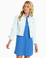 Load image into Gallery viewer, W White Jean Jacket
